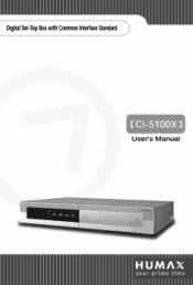 Humax CI-5100X User Manual