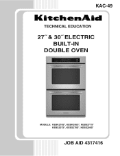 KitchenAid KEBS278SSS Technical Guide
