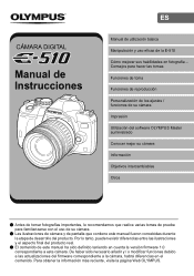 Olympus E-510 E-510 Manual de Instrucciones (Español)