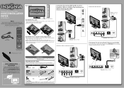 Insignia NS-24E340A13 Quick Setup Guide (French)