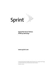 Samsung SPH-A580 User Manual (user Manual) (ver.f1) (English)