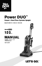 Dirt Devil UD20125B User Manual