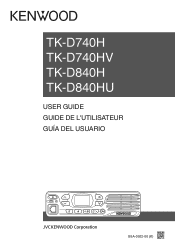 Kenwood TK-D840HU User Manual 1