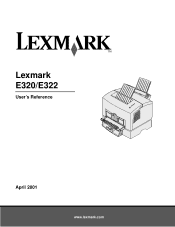 Lexmark E322 User's Guide