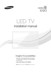 Samsung HG40NC693DF Installation Guide Ver.1.0 (English)