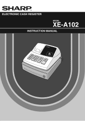 Sharp XEA102 Instruction Manual