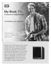 Western Digital My Book Pro Product Overview
