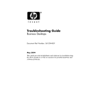 HP dx6120 Troubleshooting Guide