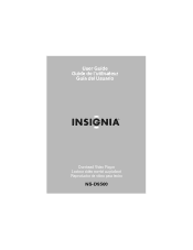 Insignia NS-D9500 User Manual (English)