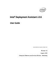 Intel Deployment IDA 3.6 User Guide