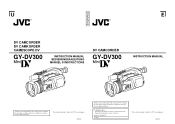 JVC GY-DV300REM Instruction Manual