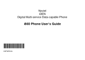 Motorola I860 User Guide