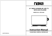 Naxa NTD-2460 English Manual