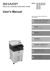 Sharp MX-2651 User Manual - Color Advanced & Essential Series 2