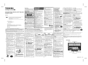 Toshiba 50L1450U Resource Guide for Model 50L1450U