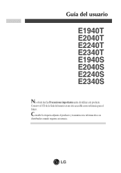 LG E2040T-PN Owner's Manual