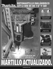 Makita BHR241Z Flyer (Spanish)