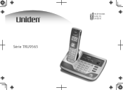 Uniden TRU9565-2 French Owners Manual