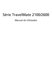 Acer TravelMate 2100 TravelMate 2100/2600 User's Guide PT