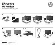 HP ENVY 23-inch Displays Quick Setup Guide 2