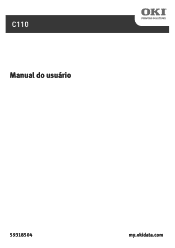 Oki C110 C110 Manual do usu౩o (Portugu鱩