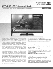 ViewSonic CDE3200-L CDE3200-L Datasheet Hi Res (English)