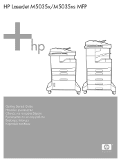 HP M5035xs HP LaserJet M5035x/M5035xs MFP - (multiple language) Getting Started Guide