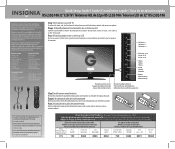Insignia NS-L32Q-10A Quick Setup Guide (English)