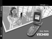 LG VX3400 Owner's Manual (English)