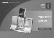 Uniden TRU9360-2 English Owners Manual
