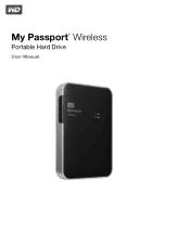 Western Digital My Passport Wireless User Manual
