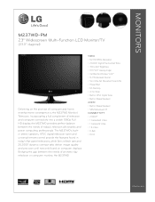 LG DN899 Specification (English)