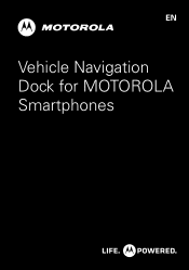 Motorola DROID RAZR by MOTOROLA Vehicle Navigation Dock