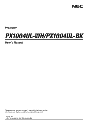 NEC AS96U-PX39ML User Manual