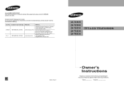 Samsung LNT3253H User Manual (ENGLISH)