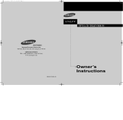 Samsung LTM225W User Manual (user Manual) (ver.1.0) (English)