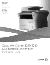 Xerox 3210 Evaluator Guide