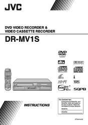 JVC DR-MV1S Instruction Manual