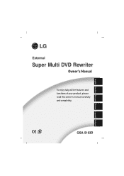 LG GSA-5163D Owners Manual