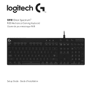 Logitech G810 Setup Guide