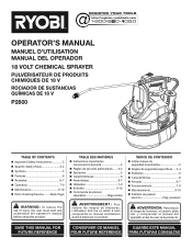 Ryobi P2870 Operation Manual