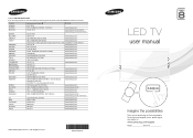 Samsung UE46D8000 User Manual
