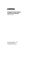 Compaq ProLiant 3000 Compaq ProLiant Cluster HA/F100 and HA/F200 Administrator Guide