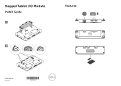 Dell Latitude 12 Rugged Tablet 7202 Dell latitude 12 Rugged Tablet - 7202 IOModule - Installation Guide