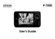 Epson P7000 User's Guide
