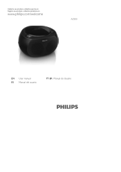 Philips AZ300 User manual