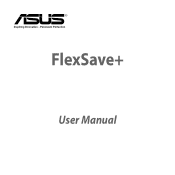 Asus FlexSlim Drive FlexSave Users Manual English
