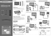 Dynex DX-24L230A12 Quick Setup Guide (English)