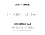 Plantronics BackBeat GO User Guide