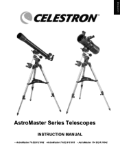 Celestron AstroMaster 114EQ Telescope AstroMaster Manual (70EQ, 76EQ, 114EQ)